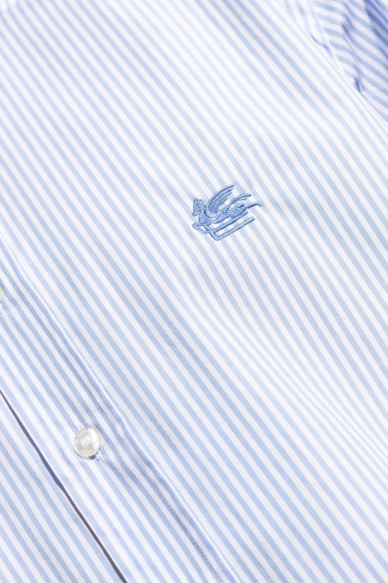  에트로 셔츠 스트라이프 셔츠 라이트 블루 - ETRO