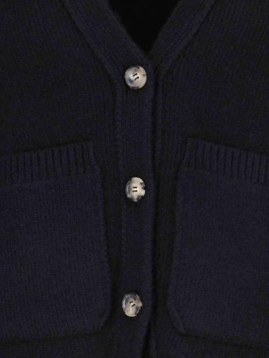  케이트 가디건 Khaite 스칼렛 카디건 블랙 - KHAITE