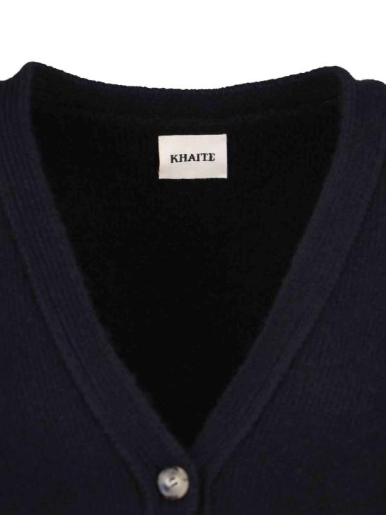  케이트 가디건 카이트 크롭  스웨터 블랙 - KHAITE
