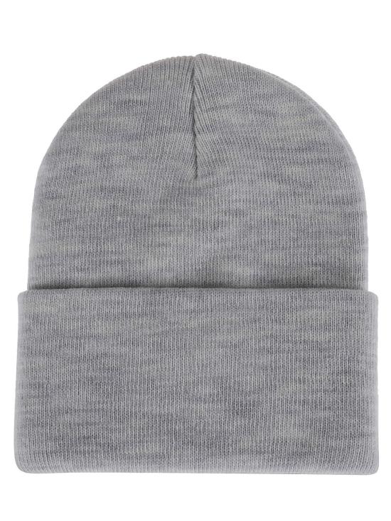  칼하트 모자 카하트 로고 패치 비니 애쉬 헤더 - CARHARTT