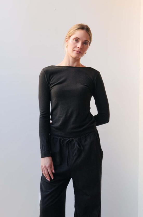  at Dawn. 긴팔 티셔츠 새벽에. 실크 롱탑 멀티 - OTHER BRANDS