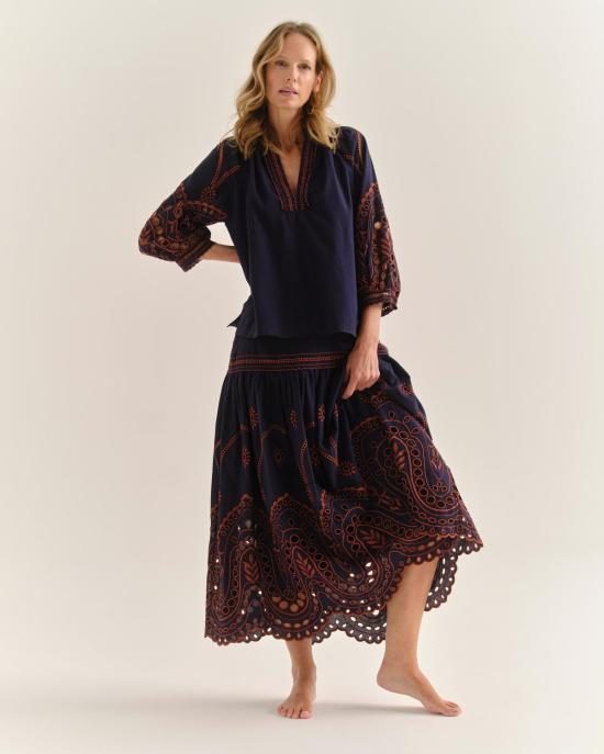  카르톨리나 미디 스커트 엠마 - CARTOLINA