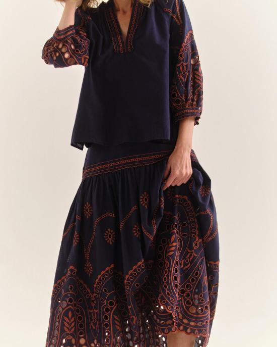  카르톨리나 미디 스커트 엠마 - CARTOLINA