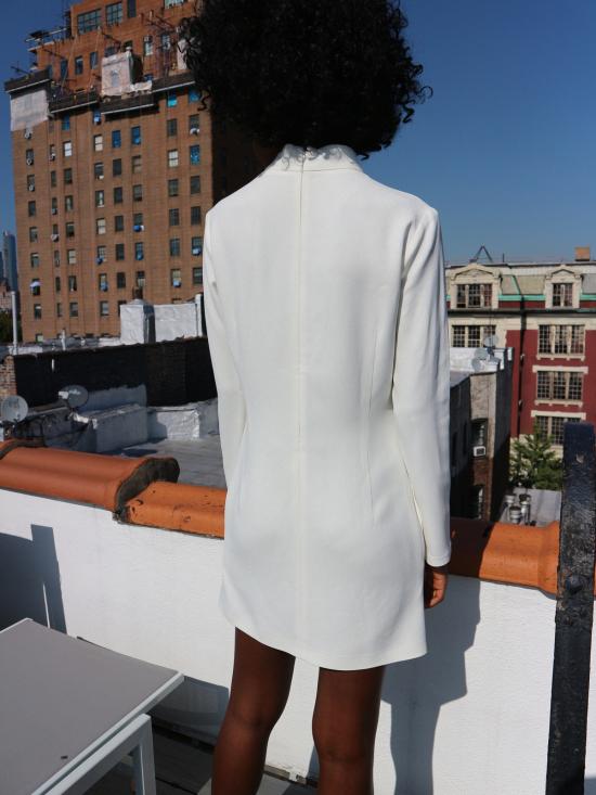  Anna K 숏 원피스 안나 케이 스페이스 드레스 화이트 - OTHER BRANDS