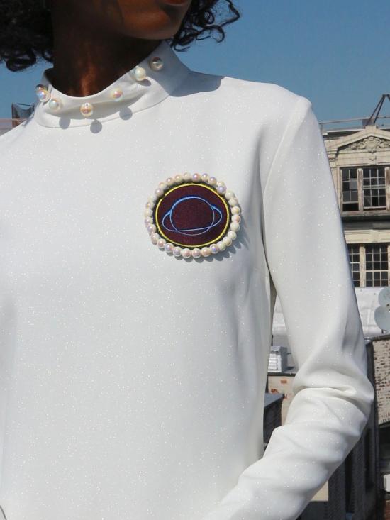  Anna K 숏 원피스 안나 케이 스페이스 드레스 화이트 - OTHER BRANDS