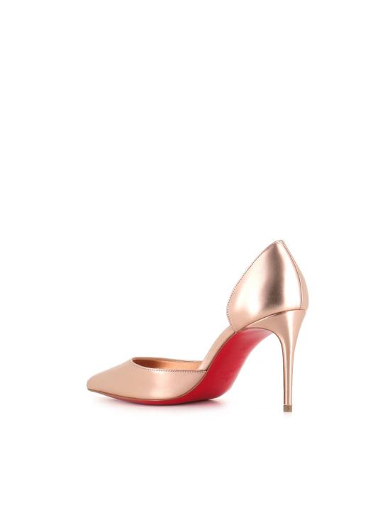  크리스챤 루부탱 힐/펌프스 크리스찬 루부탱 드콜렛 이리자 85 펌프스 로즈 골드 - CHRISTIAN LOUBOUTIN