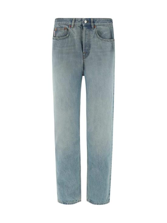  발렌티노 가라바니 치노 팬츠 Valentino Garavani 치노핏 데님 팬츠 Denim Blu Lav Chiaro