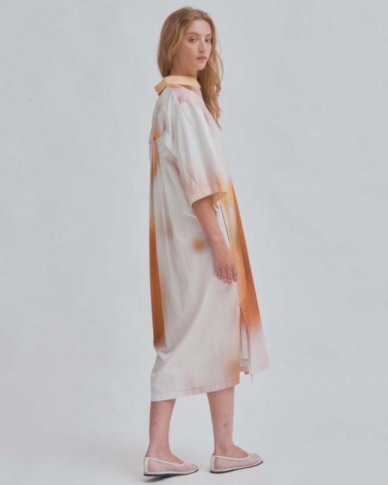  사야카 다비스 뉴욕 롱 원피스 사야카 데이비스 뉴욕 카프탄 셔츠 드레스 프린트 - SAYAKA DAVIS NEW YORK