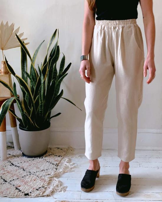  PO-EM 스트레이트 팬츠 포엠 덱  천연면 - OTHER BRANDS