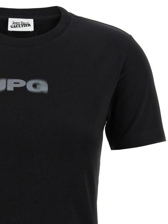  장 폴 고티에 반팔 티셔츠 블랙 JPG 베이비 티셔츠 블랙 - JEAN PAUL GAULTIER
