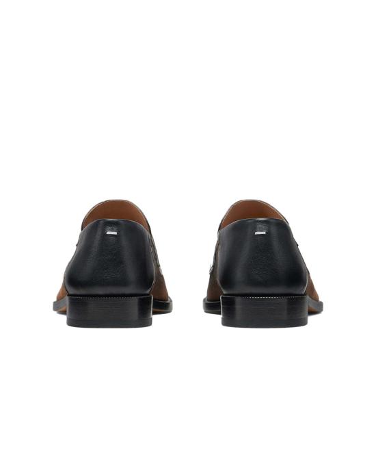  마르지엘라 로퍼 메종  타비 시티  브라운/블랙 - MAISON MARGIELA