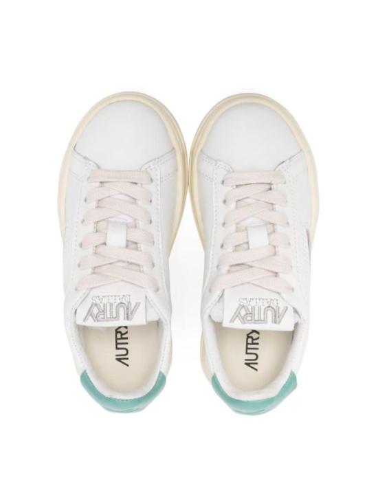  [키즈] 오트리 스니커즈 키즈  달라스 로우 스니커즈 화이트 - AUTRY