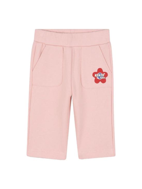  [키즈] 겐조 트레이닝/조거 팬츠 스웨트셔츠와  세트 핑크 - KENZO