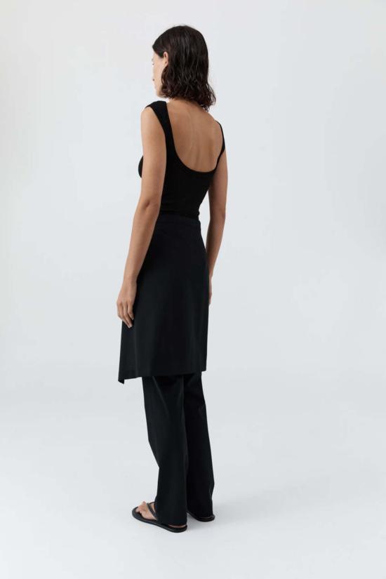  세인트아그니 블라우스 세인트 아그니 오가닉 코튼 발레리나 탑 - ST.AGNI