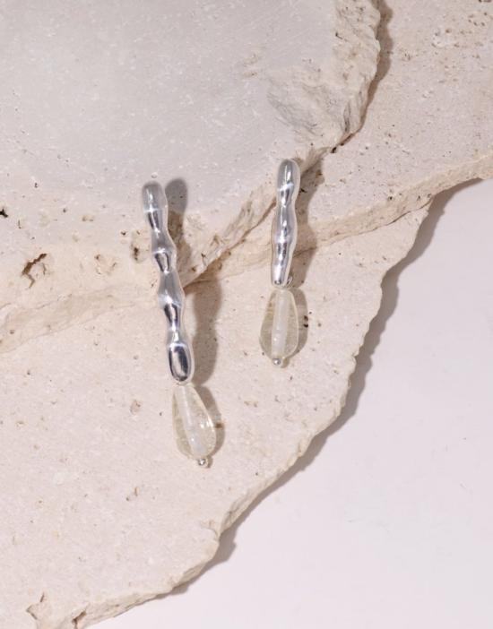  클레드 이어링 워터  스털링 실버 - CLED