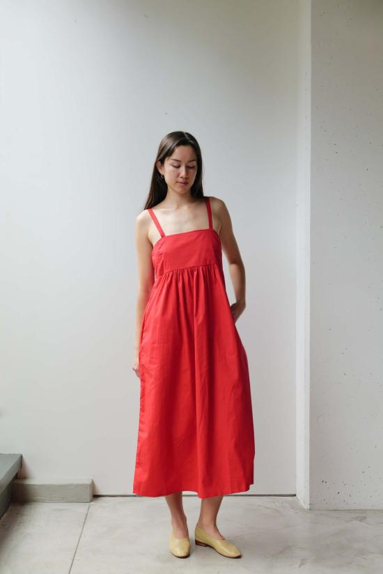  앳 던 롱 원피스 새벽에. 브렌다 드레스 2 드레스 - AT DAWN.