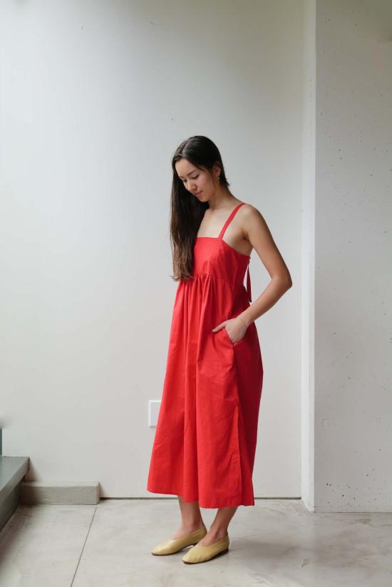  앳 던 롱 원피스 새벽에. 브렌다 드레스 2 드레스 - AT DAWN.