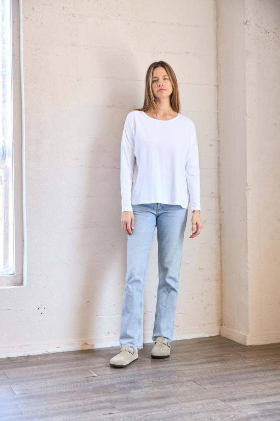  It Is Well L.A. 긴팔 티셔츠 잇이즈웰 L.A. 오가닉 긴팔 박시 티셔츠 - OTHER BRANDS