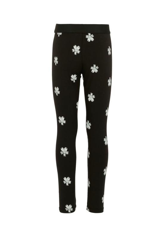  [키즈] 마크제이콥스 트레이닝/조거 팬츠 마크 제이콥스 아동용 꽃무늬 레깅스 블랙 - MARC JACOBS