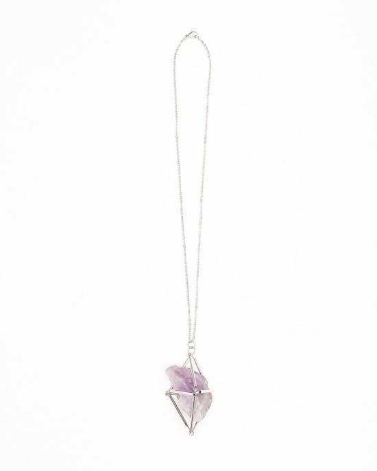  Casa del Mano 목걸이/팬던트 카사 델 마노 브라질리안 케이지 네크리스 자수정 - OTHER BRANDS