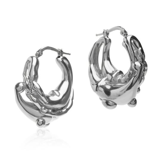  한나 주웻 이어링 한나 주엣 다크 스타 귀걸이