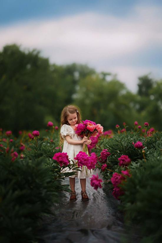  [키즈] Piper&Cloth 원피스 파이퍼앤클로스 키즈 러플 헴 위켄드 드레스 코티지 플로럴 - OTHER BRANDS