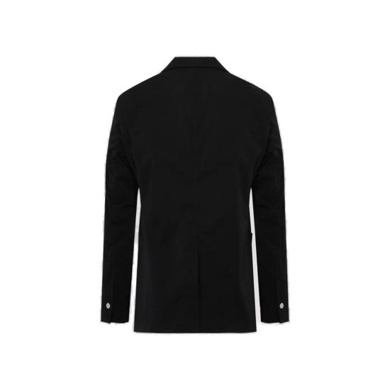  보테가베네타 수트 자켓 보테가 베네타 싱글 브레스트 긴팔 블레이저 블랙 - BOTTEGA VENETA