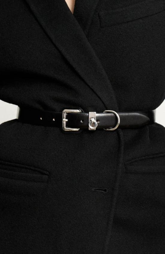  데한체 레귤러 벨트 Déhanche Jolinard  블랙/실버 - DEHANCHE