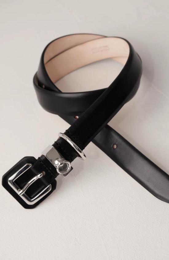  데한체 레귤러 벨트 Déhanche Jolinard  블랙/실버 - DEHANCHE