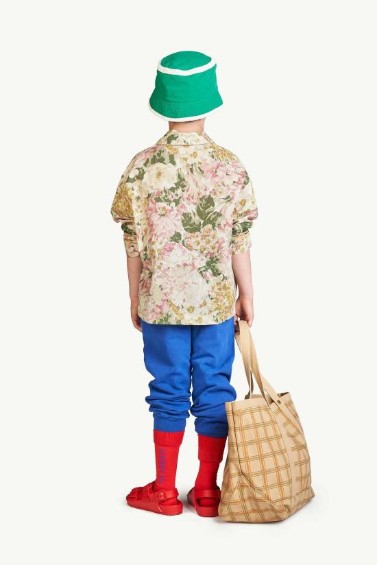  [키즈] 더 애니멀스 옵저버토리 트레이닝 상의 어린이 동물 관측소 늑대 아이 셔츠 라벤더 구름 - THE ANIMALS OBSERVATORY