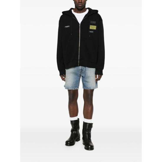  MM6 메종마르지엘라 긴팔 티셔츠 Mm6 메종 마르지엘라 스웨트셔츠 블랙 - MM6 MAISON MARGIELA