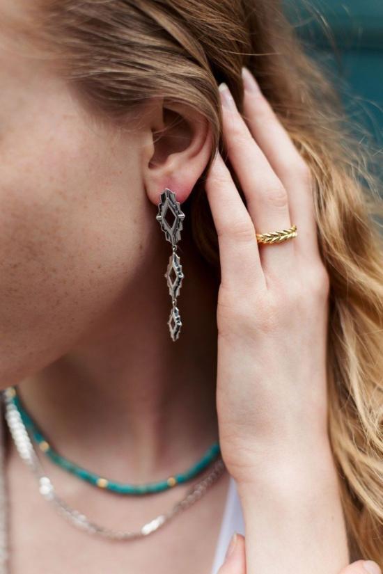  시에라 윈터 주얼리 이어링 아스트라 귀걸이 스털링 실버 - SIERRA WINTER JEWELRY