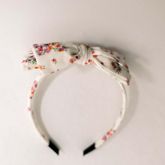  [키즈] Piper&Cloth 헤어 액세서리 키즈 파이퍼앤클로스 쓰리 리틀 보우 헤어밴드 페리윙클 메도우 - PIPER&CLOTH