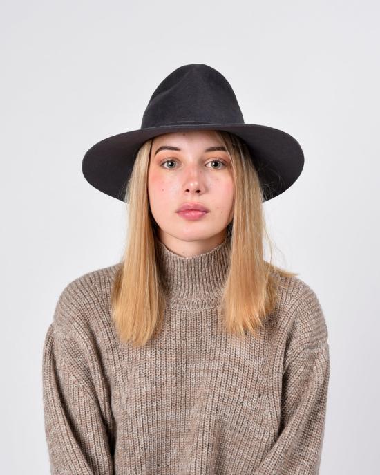  Brookes Boswell 모자 브룩스 보스웰 웨이크필드 그레이 벨루어 펠트