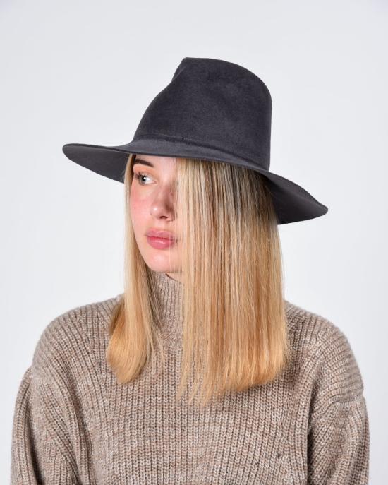  브룩스 보스웰 모자 웨이크필드 그레이 벨루어 펠트 - BROOKES BOSWELL