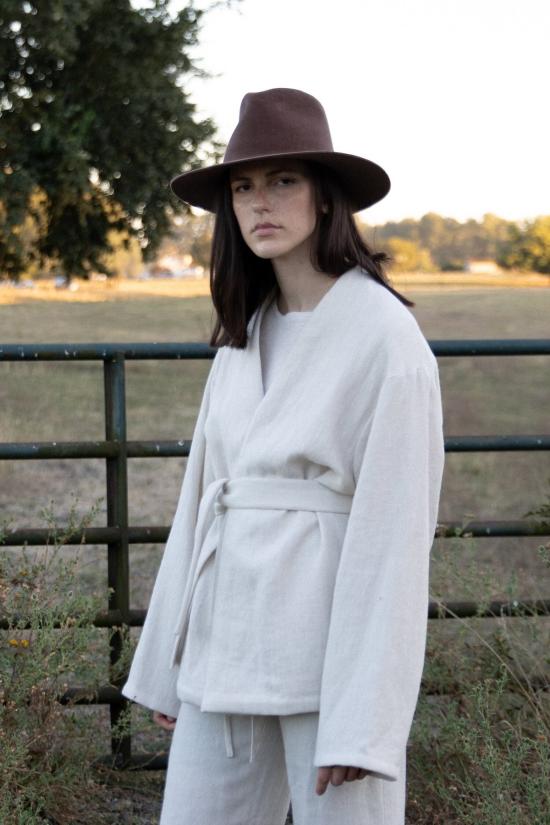  Brookes Boswell 모자 브룩스 보스웰 웨이크필드 그레이 벨루어 펠트 - OTHER BRANDS