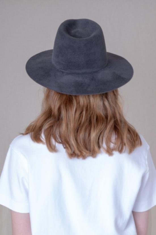  브룩스 보스웰 모자 웨이크필드 그레이 벨루어 펠트 - BROOKES BOSWELL