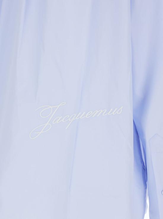  자크뮈스 긴팔 셔츠 시몽  라이트 블루 - JACQUEMUS