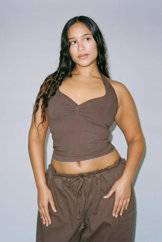  질 로드리게즈 민소매 티셔츠 길 로드리게스 코라존 홀터탑 - GIL RODRIGUEZ