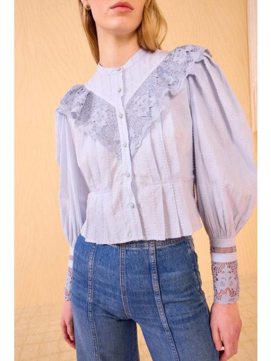  울라 존슨 블라우스 에스더 긴팔