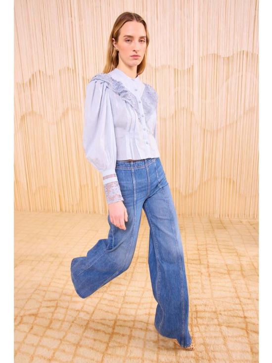  울라 존슨 블라우스 에스더 긴팔 - ULLA JOHNSON