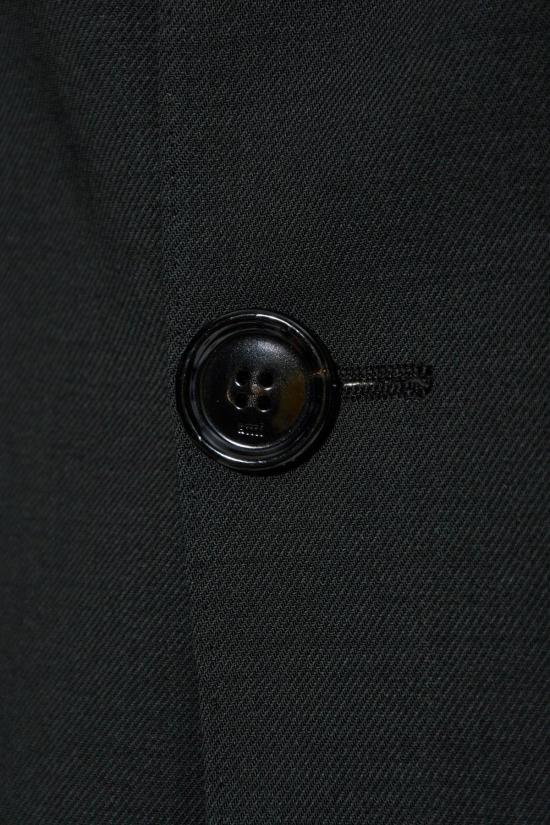  아미 수트 자켓 알렉상드르 마티우시 더블 브레스트 블레이저 블랙 - AMI