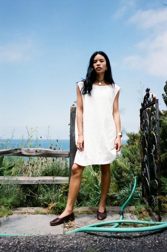  mare perpetua 숏 원피스 마레 페르페투아 시프트 드레스 화이트 - OTHER BRANDS