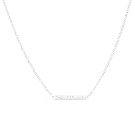  시에라 윈터 주얼리 목걸이/팬던트 워리어 스크립트 목걸이