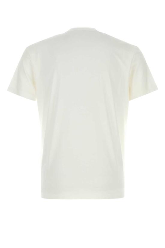  톰포드 반팔 티셔츠 톰 포드 라이오셀 블렌드 티셔츠 화이트 - TOMFORD