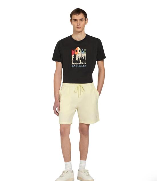  무스너클 스윔팬츠 무스 너클스 로고 수영 반바지 (빔) - MOOSE KNUCKLES