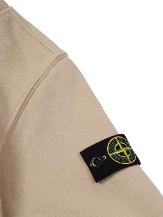  [키즈] 스톤 아일랜드 풀오버 키즈 스웨트셔츠 베이지 - STONE ISLAND