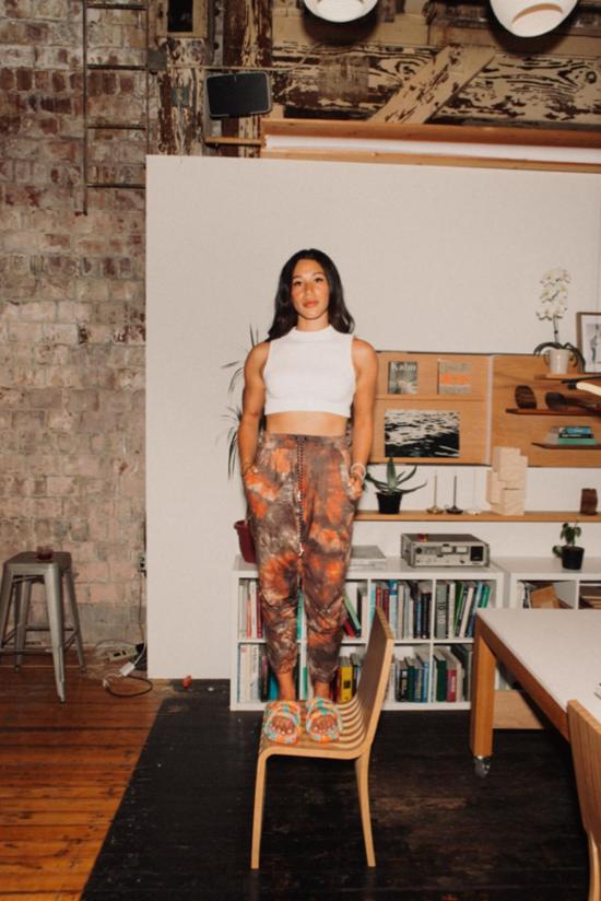  Guillermo Bravo 스트레이트 팬츠 기예르모 브라보 보테로 드로스트링 팬츠