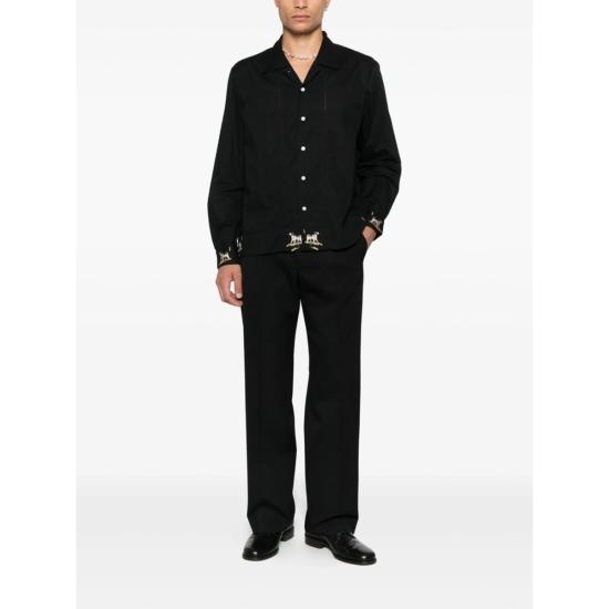  보디 긴팔 셔츠 보드  블랙 - BODE