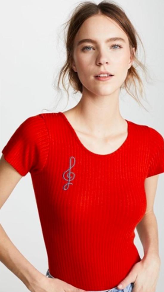  Samantha Pleet 바디수트 티셔츠 사만다 플리트 트레블 보디수트